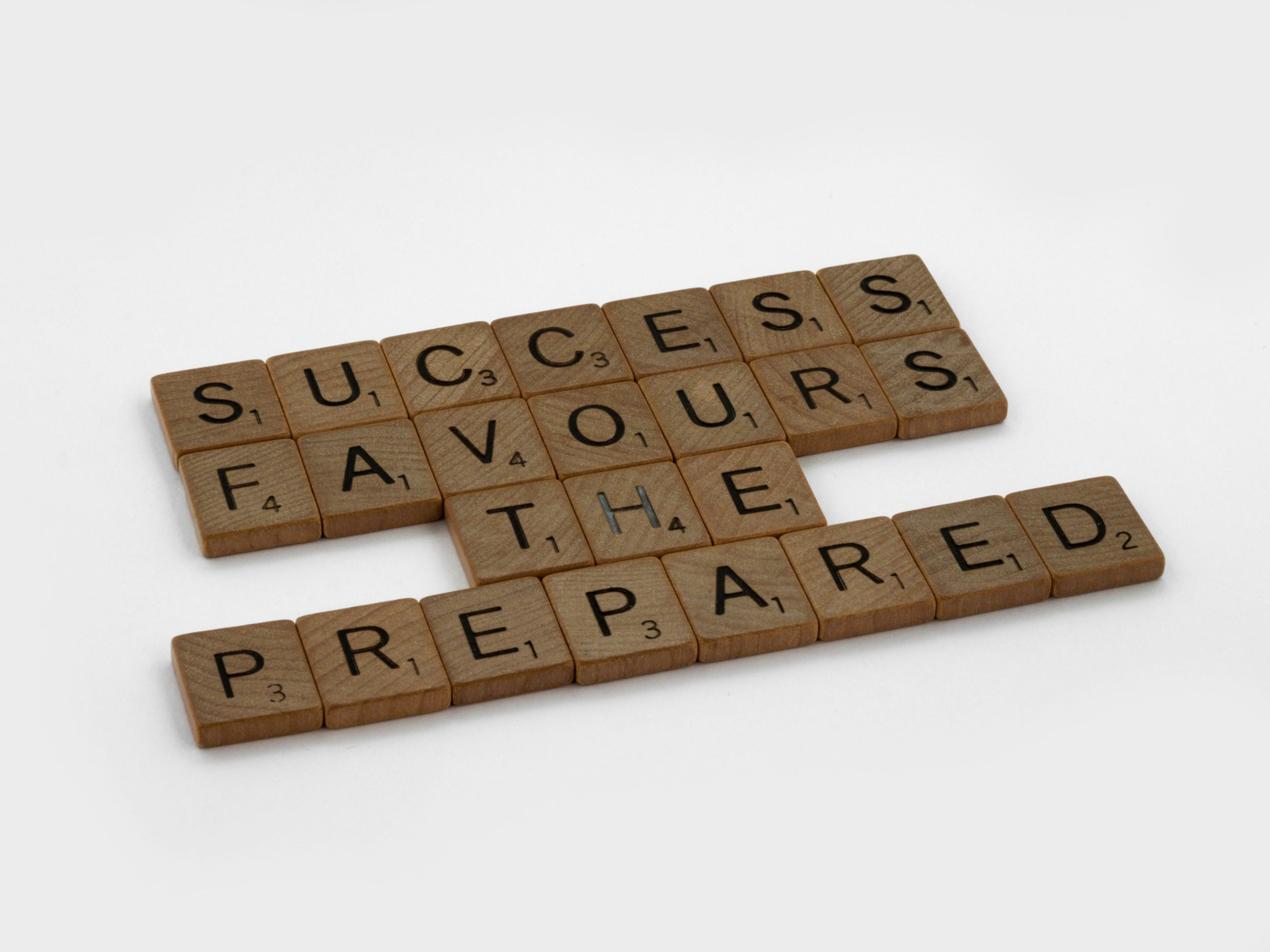 Success Favours the Prepared